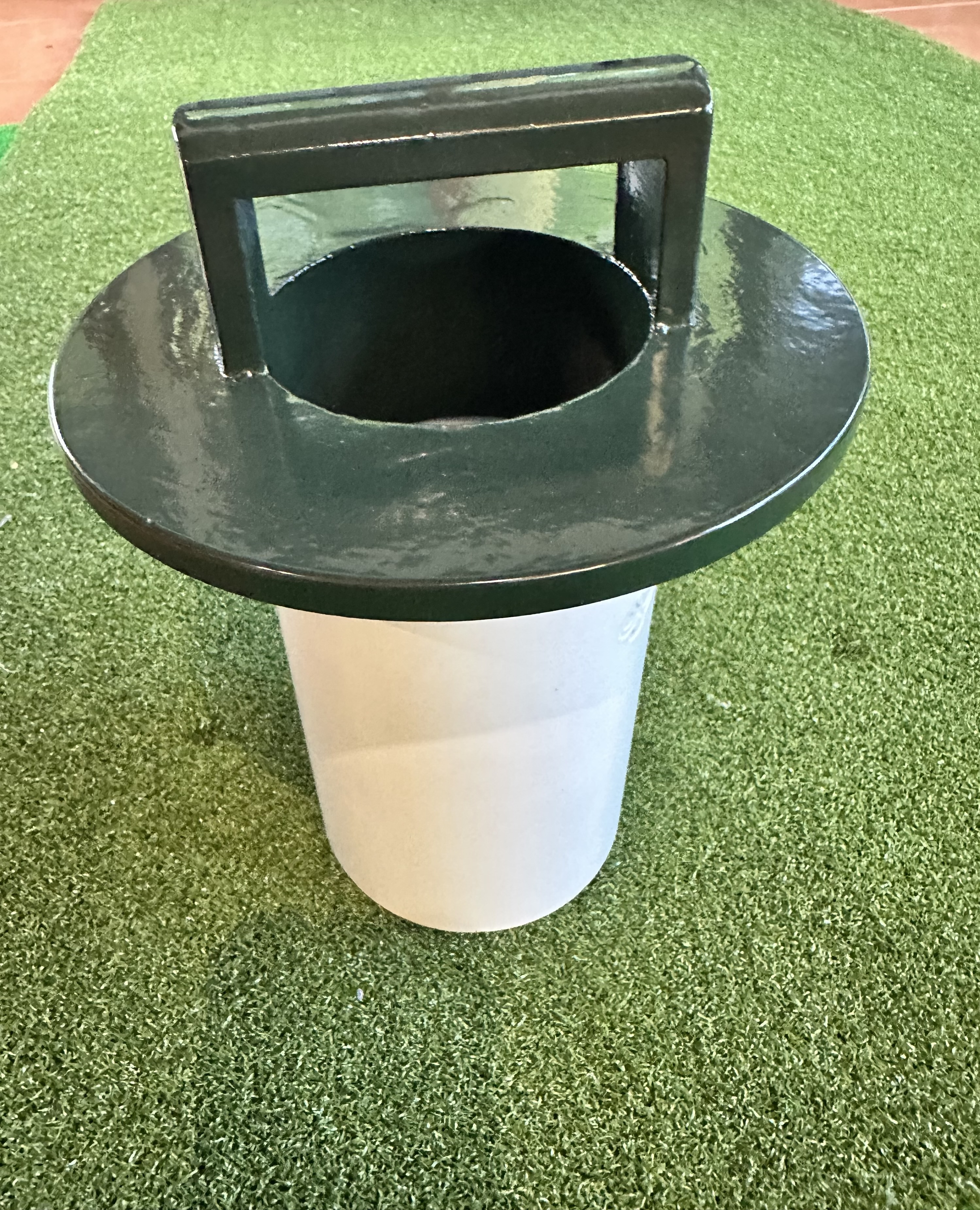 Aluminium cup setter