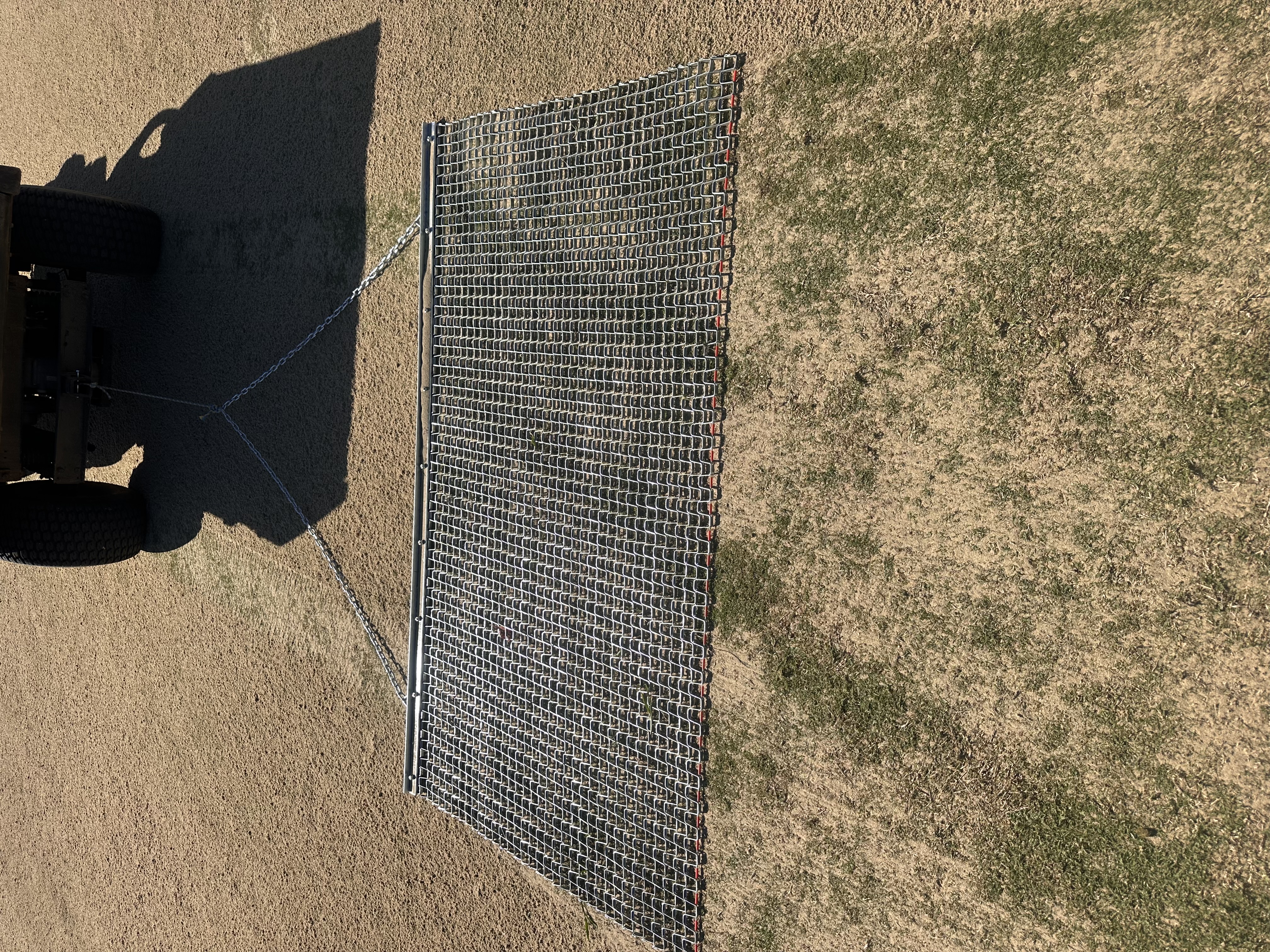 Metal drag mat